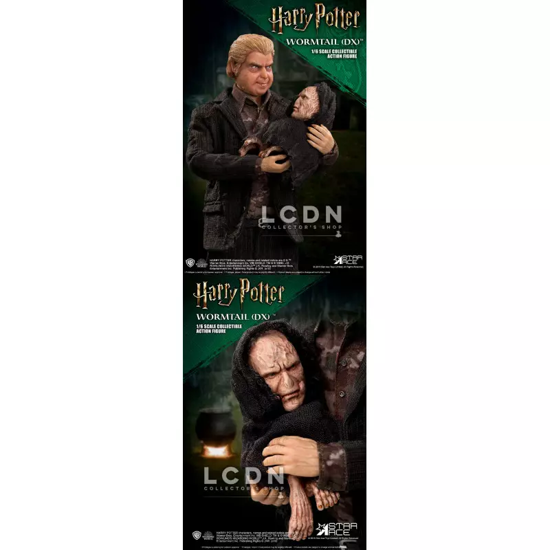 Harry Potter Queudver ( Wormtail ) Peter Pettigrow Deluxe Star Ace SA0073 Action Figurine 1/6