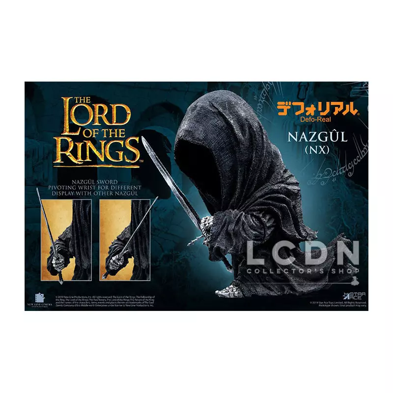 The Lord of the Rings Defo-Real Series Soft Vinyl Figure Nazgûl 15cm
