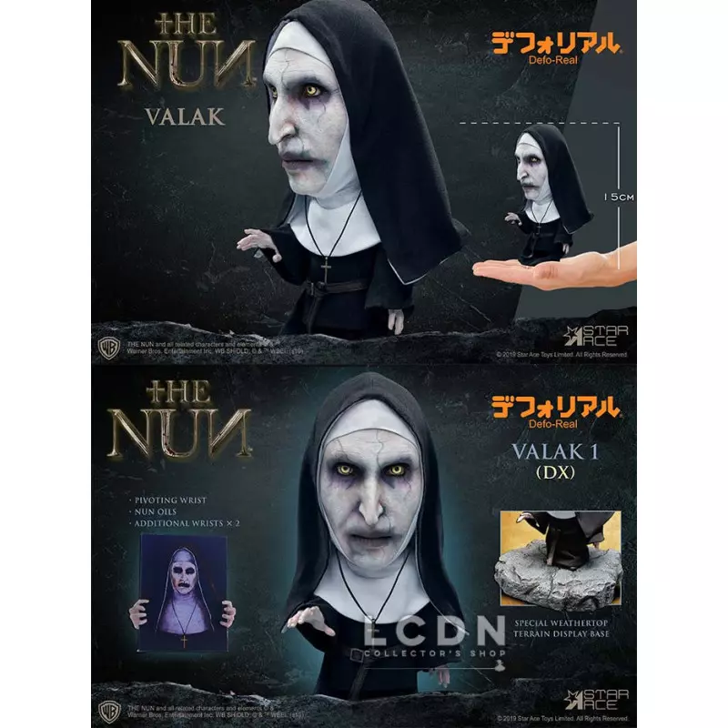 La Nonne ( The Nun ) Defo-Real Series Soft Vinyl Figurine Valak Deluxe  Version 15 cm