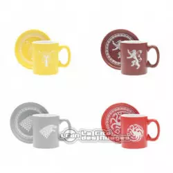 Game of Thrones Espresso Mugs Set Logos Collector's Edition 100 ml