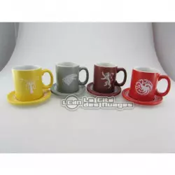 Game of Thrones Espresso Mugs Set Logos Collector's Edition 100 ml