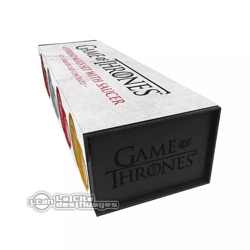 Game of Thrones Espresso Mugs Set Logos Collector&#039;s Edition 100 ml