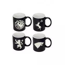 Le Trône de fer pack 4 mugs...