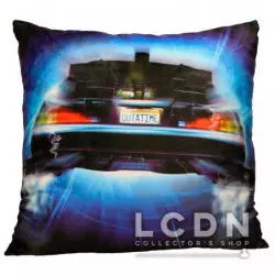 Retour vers le Futur ( Back to the Future ) oreiller DeLorean Roads 45 cm