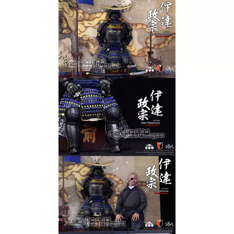 COOMODEL Series of Empires Japan&#039;s Warring States Date Masamune Deluxe Version 1/6 Collectible Figurine SE009