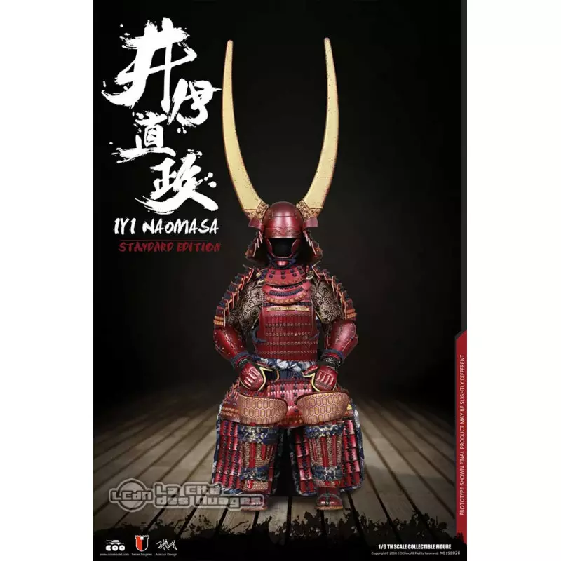 COOMODEL Series of Empires Ii Naomasa The Scarlet Yaksha Standard Version 1/6 Collectible Figurine 30cm SE028