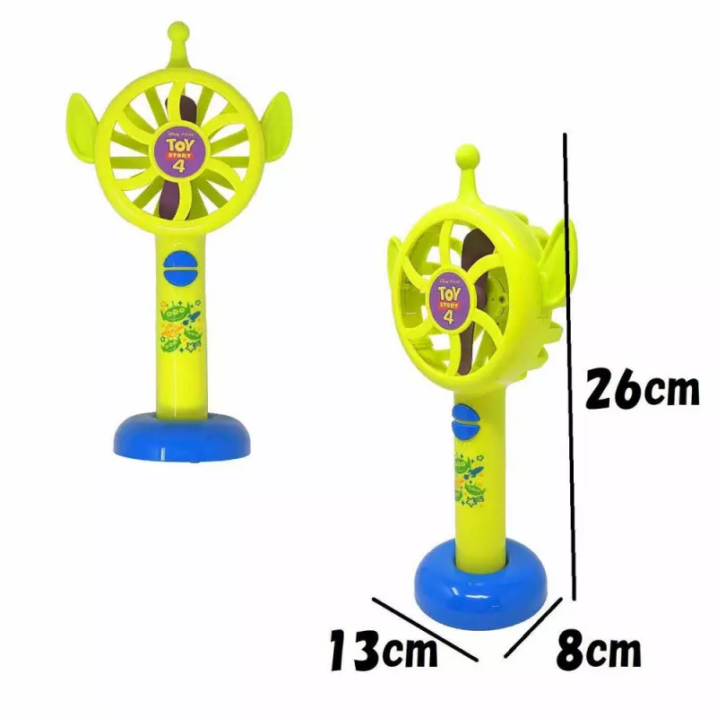 Toy Story 4 Alien Premium 2 Way Mini Electric Fan Disney Pixar Japan Import Sega Prize 26cm