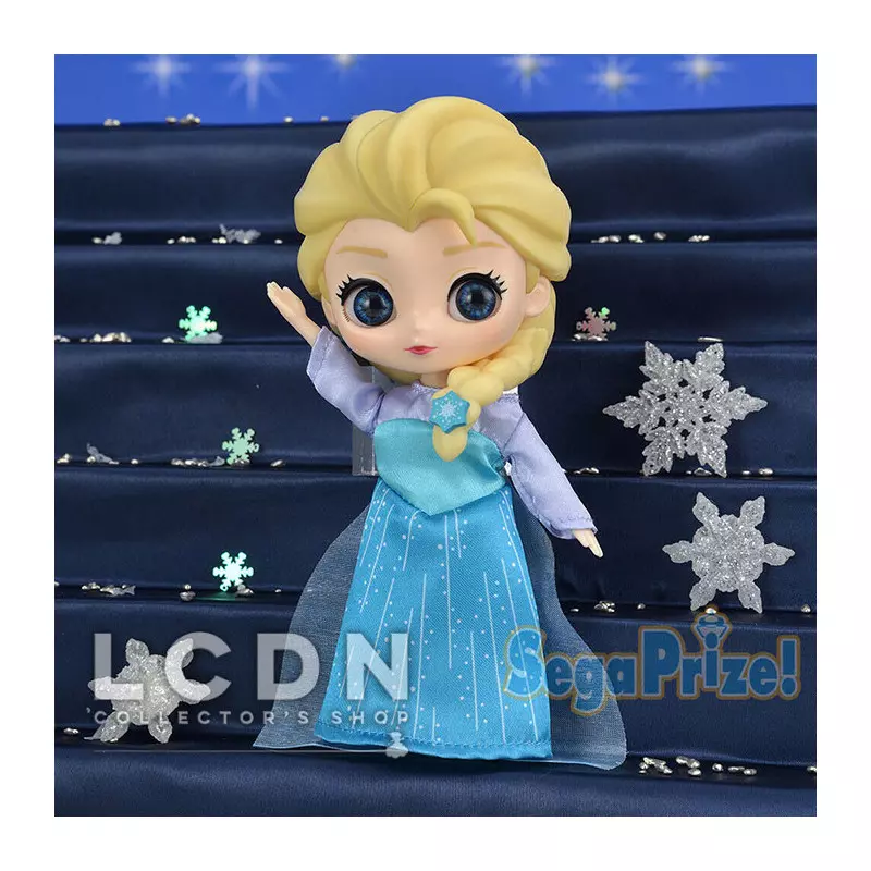 Disney Characters CUICUI Premium Doll Elsa Frozen La Reine des Neiges 16cm