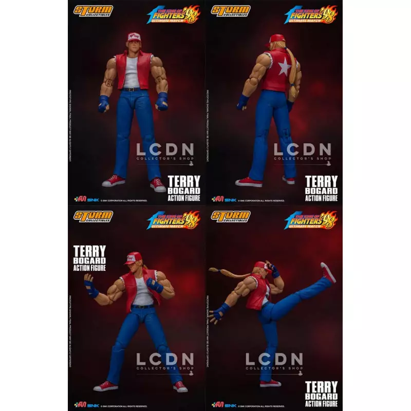 King of Fighters &#039;98 Ultimate Match Terry Bogard Storm Action Figurine 1/12 18 cm