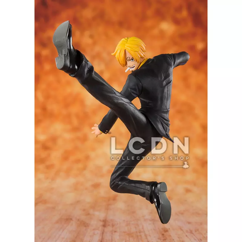 One Piece FiguartsZERO PVC Statue Black Leg Sanji 13 cm