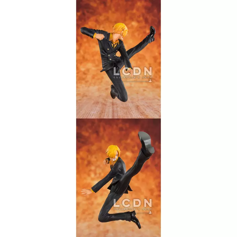 One Piece FiguartsZERO PVC Statue Black Leg Sanji 13 cm