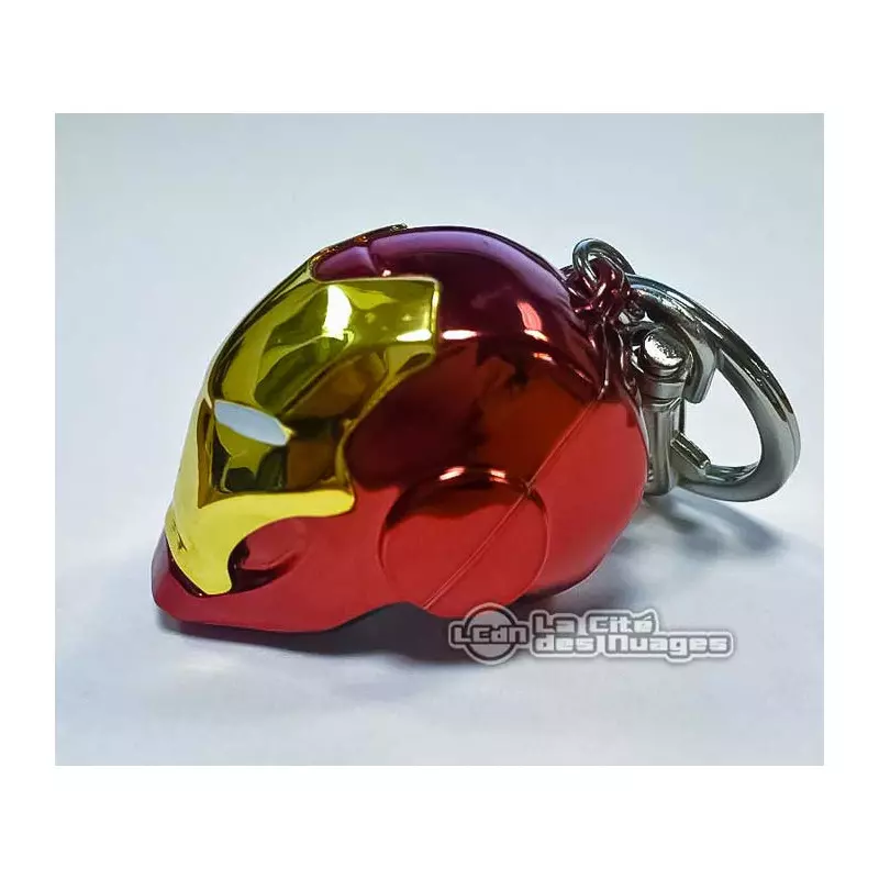 Iron man helmet keychain shop