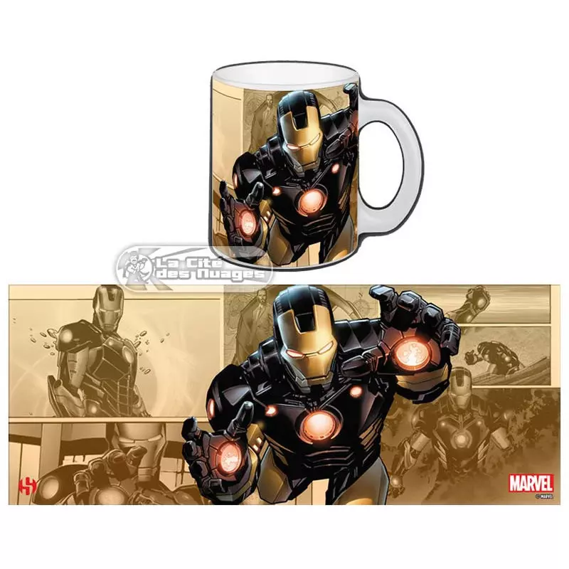 MARVEL - Masque Iron Man - Lampe 22cm