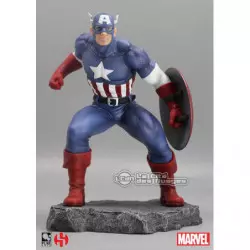 Marvel Civil War Captain America 1/8 Action Statue 25cm