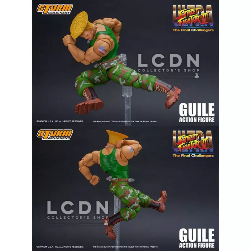 Ultra Street Fighter II The Final Challengers 1/12 Scale Pre-Painted Action  Figure: Guile