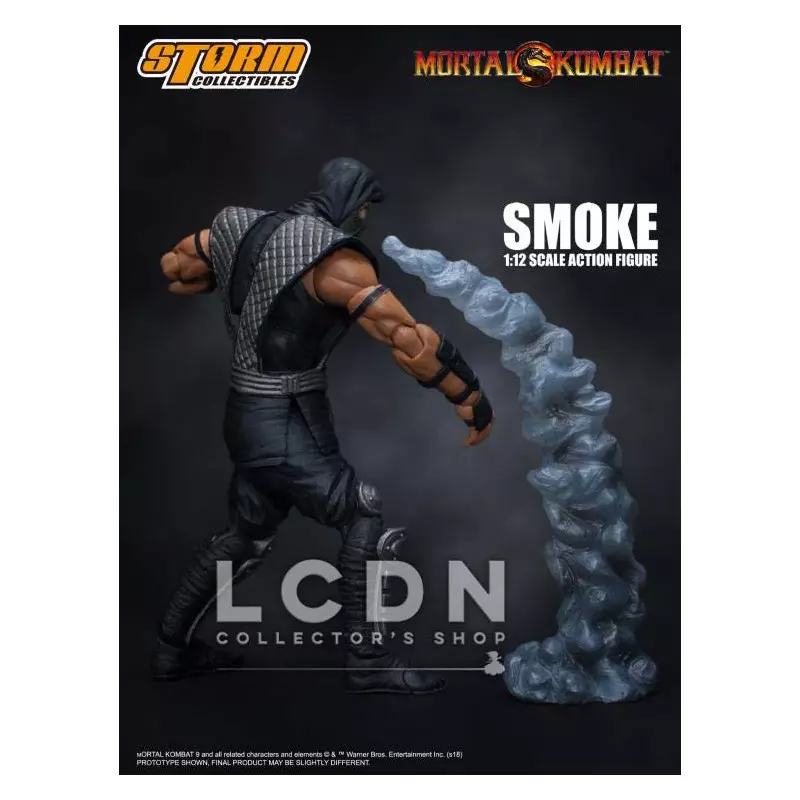 Smoke Ninja 1/12 Scale Action Figure (Mortal Kombat, Storm Collectible