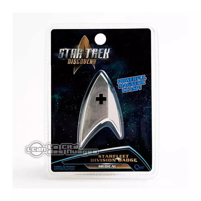 Star Trek Discovery réplique 1/1 Starfleet badge Medical Division magnétique