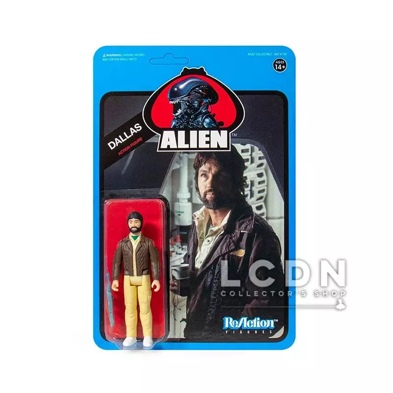 Aliens ReAction Action Figurine Wave 3 Dallas (Blue Card) 10 cm