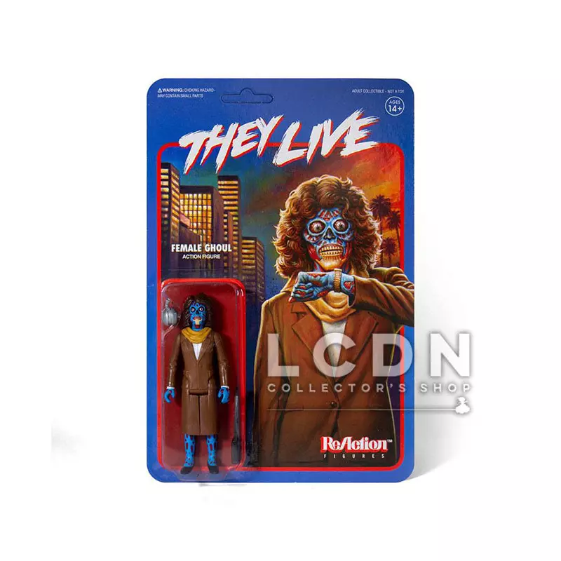 They live Action Figure ReAction Female Ghoul 10cm