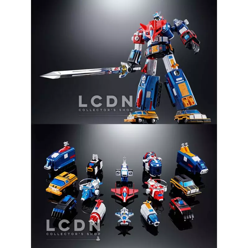Soul of Chogokin GX-88 Armored Fleet Dairugger XV Diecast Action Figure 30cm