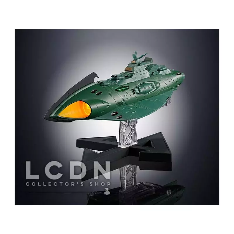 Space Battleship Yamato 2202 Soul of Chogokin Diecast Model GX 89 Garmillas Space Cruiser 24 cm