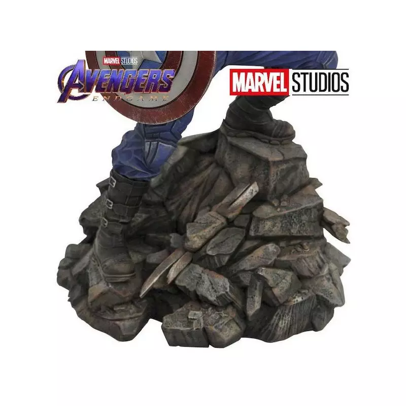 Avengers : Endgame Marvel Movie Premier Collection Statue Captain America 30cm