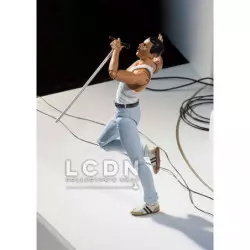 ミリタリー Freddie Mercury LIVE AID Ver. Amazon.com: TAMASHII NATIONS - Freddie Mercury - Freddie
