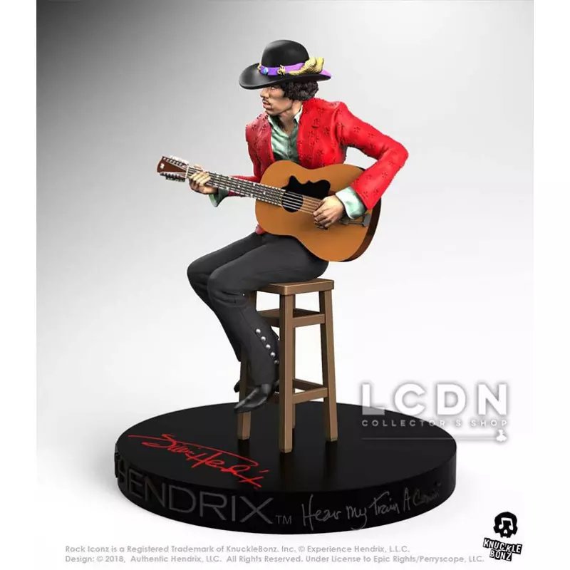 Jimi Hendrix Rock Iconz Statue 1/9 Jimi Hendrix II 21 cm