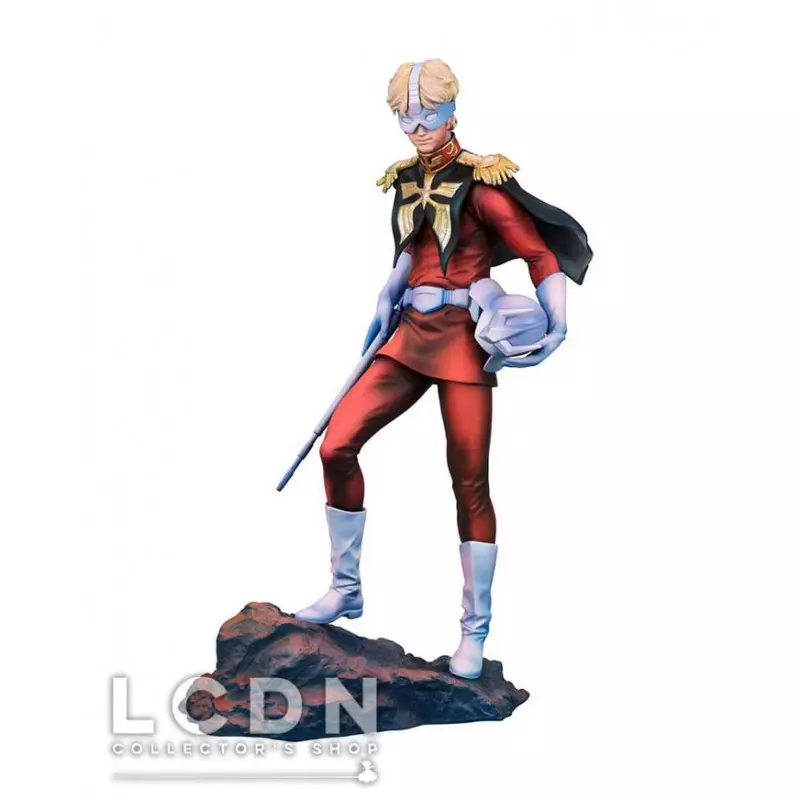Mobile Suit Gundam GGG Statue Char Aznable Art Graphics Version 23 cm
