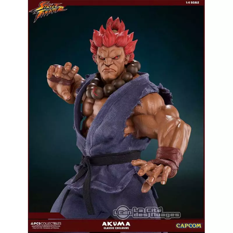 Street Fighter Mixed Media Statue 1/4 Akuma Ultimate Exclusive 58 cm  Cartoon Doll Toys
