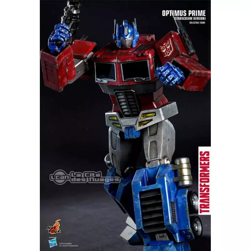 Hot Toys THE TRANSFORMERS GENERATION 1 Optimus Prime Starscream