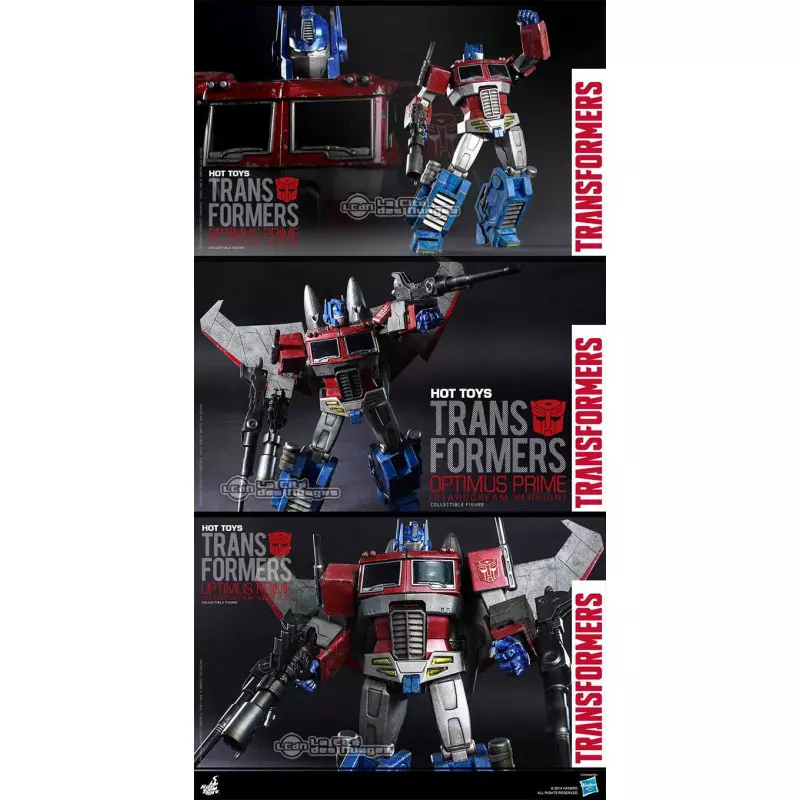 Hot Toys THE TRANSFORMERS GENERATION 1 Optimus Prime Starscream