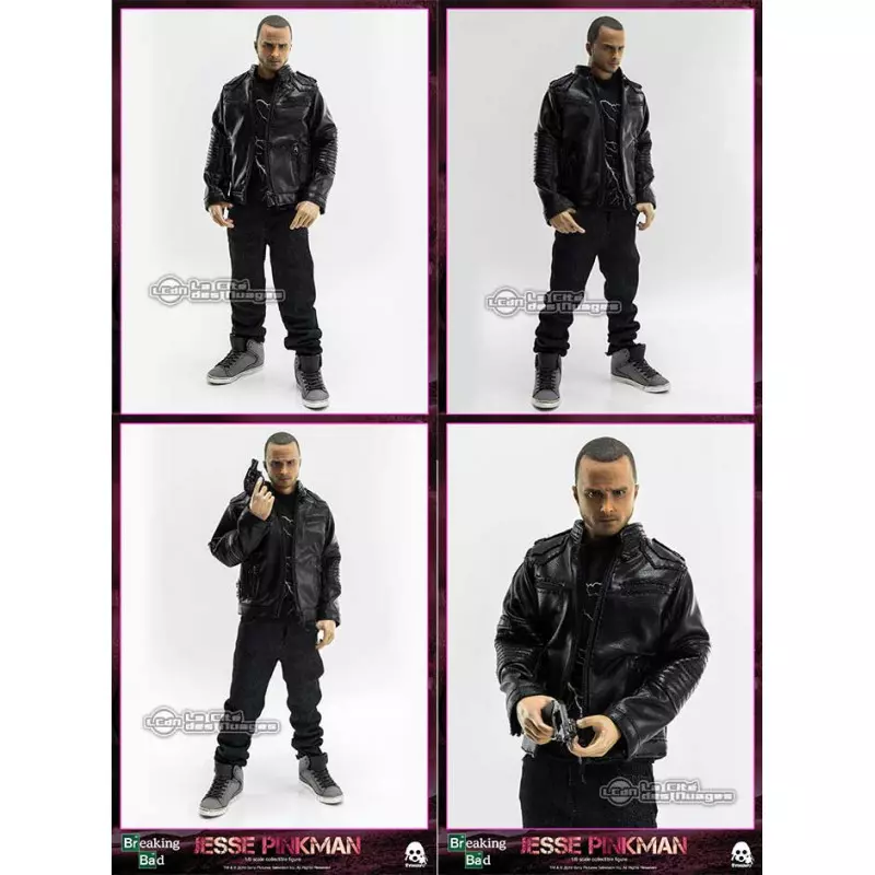 Breaking Bad Jesse Pinkman ( Aaron Paul ) 1/6 Threezero Collectible Figurine 30cm