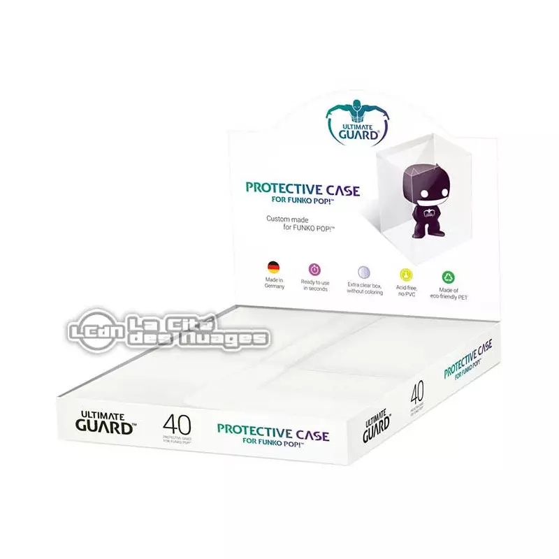 JDS Lot de 50 étuis de protection pour figurines Funko Pop de 10,2 cm –  Boîte