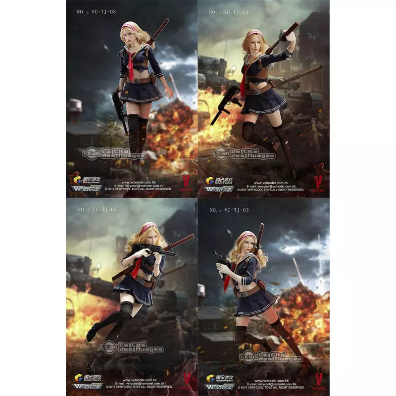 Wefire of Tencent Game Third Bomb Blade Girl 1/6 Figure 28cm
