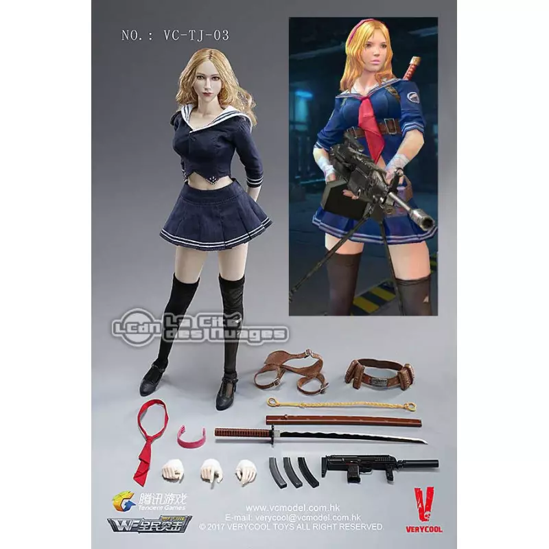 WEFIRE ブレードガール 1/6 アクションフィギュア VC-TJ-03 1/6 VERYCOOL VC-TJ-03 Wefire of Blade Girl ファイト