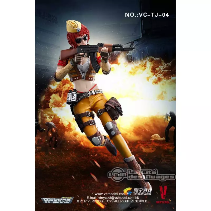 Wefire Of Tencent Game Fourth Bomb Female Mercenary Heart