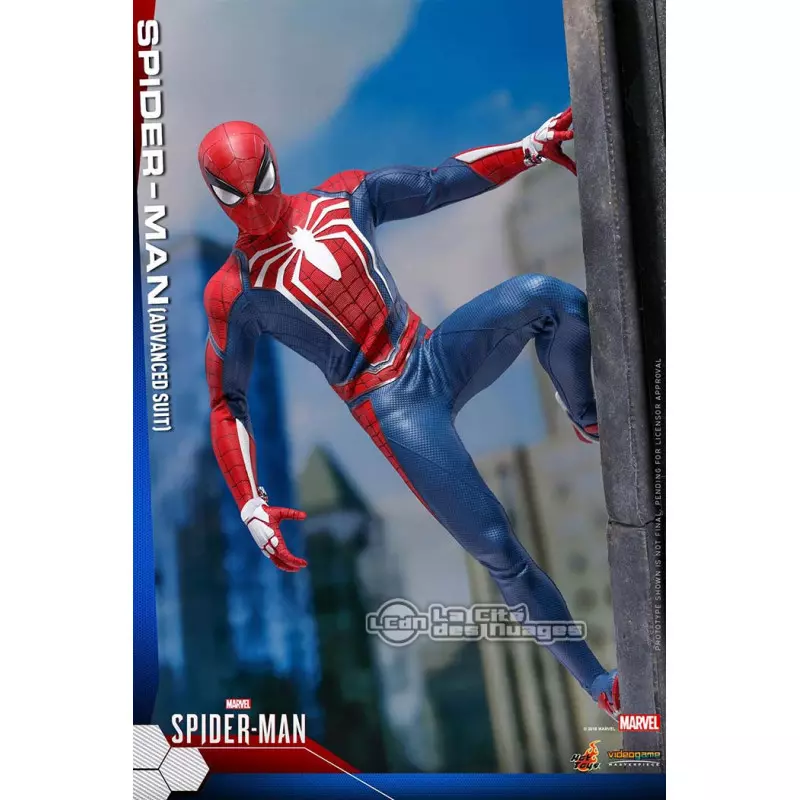 Hot Toys VGM031 Spider Man Advanced Suit 1 6 Collectible Figure