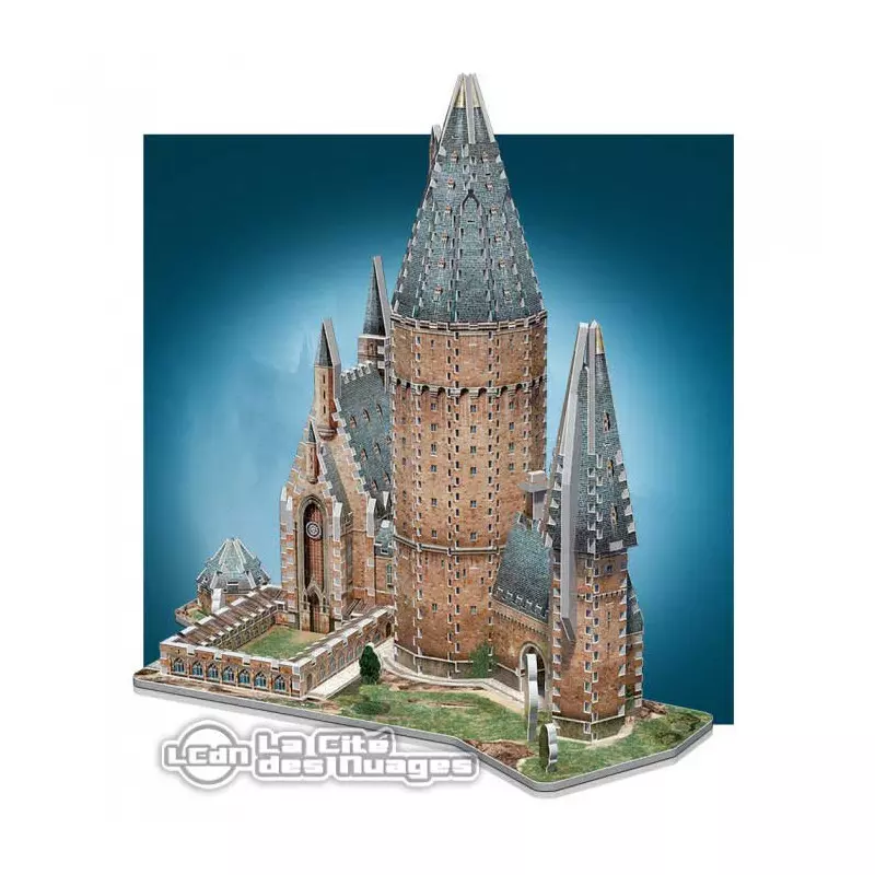  Wrebbit 3D - Harry Potter Hogwarts Great Hall 3D Jigsaw Puzzle  - 850Piece : Toys & Games