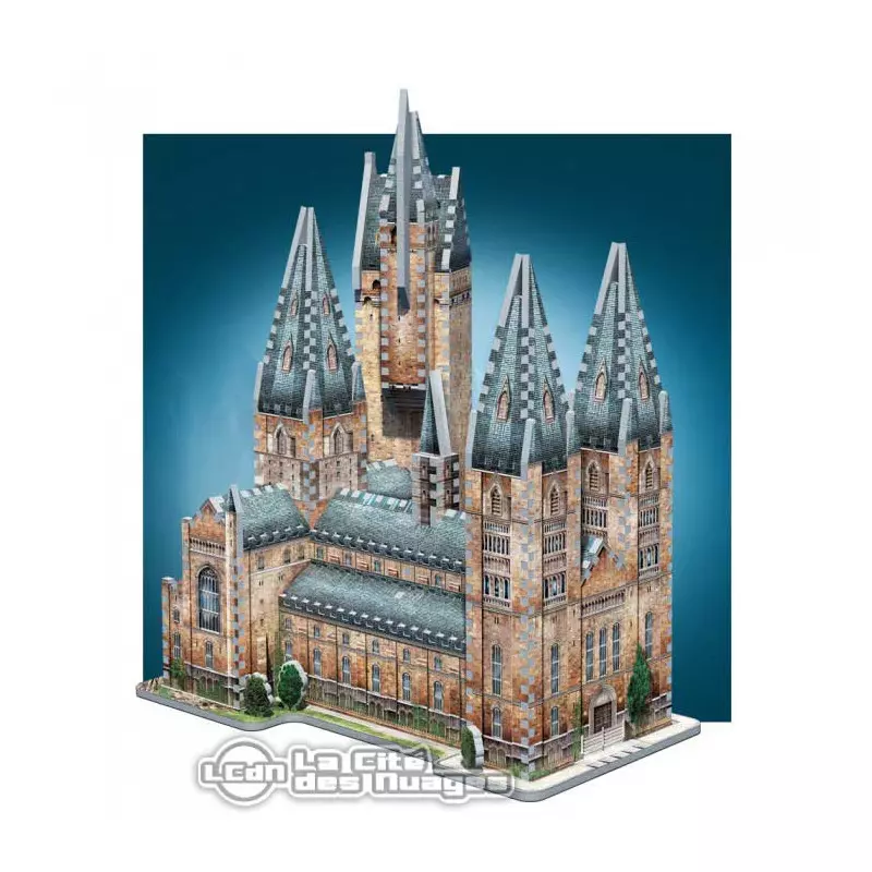 Harry Potter Hogwarts Astronomy Tower puzzle 3D Wrebbit
