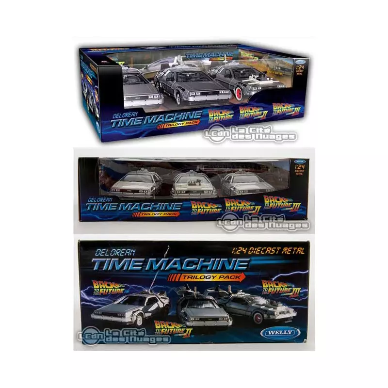 DeLorean “Retour vers le Futur III” Welly 1/24°