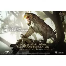 Smilodon Populator Tigre Dent de Sabre Predatory Scale Exclusive Version 1/6 Tree Root Statue 60cm ZENPUNK ZAS001S01EX