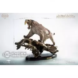 Smilodon Populator Tigre Dent de Sabre Predatory Scale Exclusive Version 1/6 Tree Root Statue 60cm ZENPUNK ZAS001S01EX