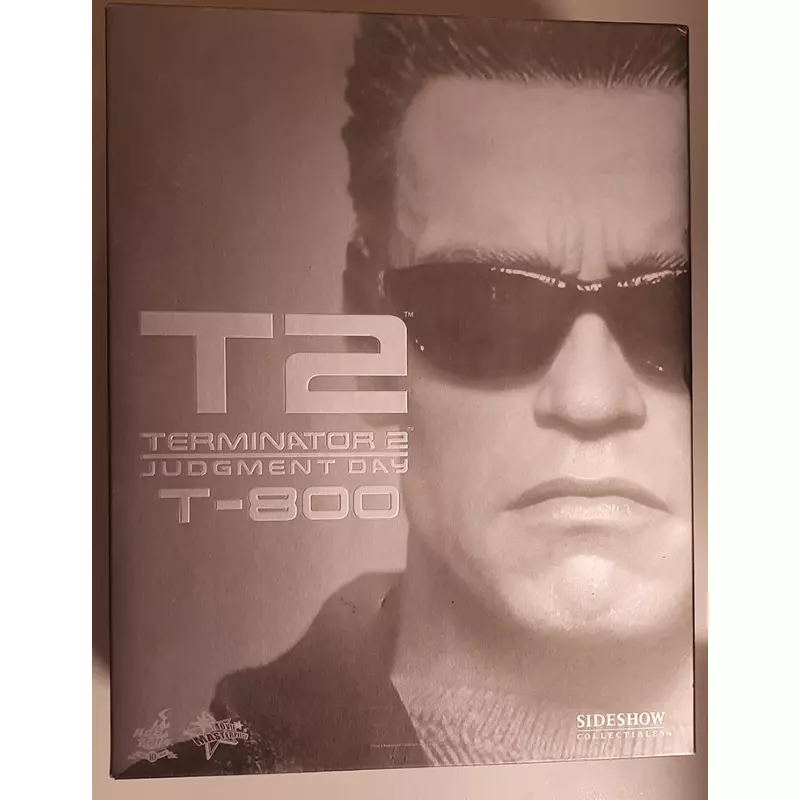 Hot Toys MMS117 Terminator 2 Judgment Day T-800 Arnold Schwarzenegger 1/6  Collectible Figure 32cm