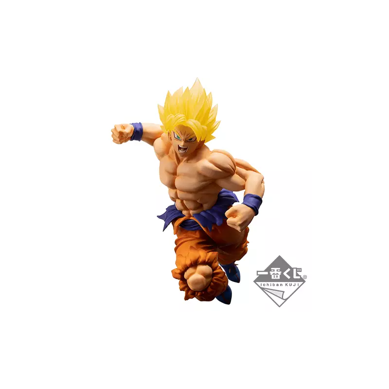 Dragon Ball Ichiban Kuji Statue PVC Super Saiyan Son Goku 93' 16 cm