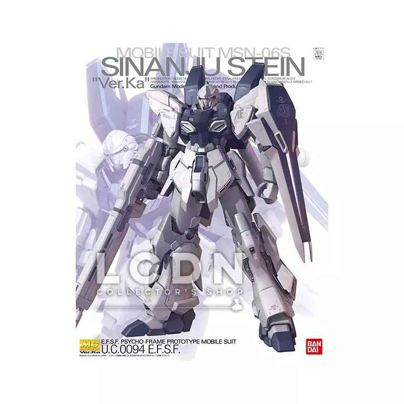 ロボット MG 1/100 MSN-06S SINANJU STEIN \"Ver Ka\" MG 1/100 MSN-06S Sinanju Stein Gundam (Ver. Ka) – USA Gundam