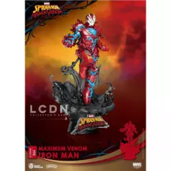 Marvel Comics D-Stage PVC Diorama Maximum Venom Iron Man 16 cm