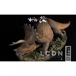 Nanmu Studio 1/35 Jurassic Series Heavy Lance Triceratops Version Malade Statue 171636