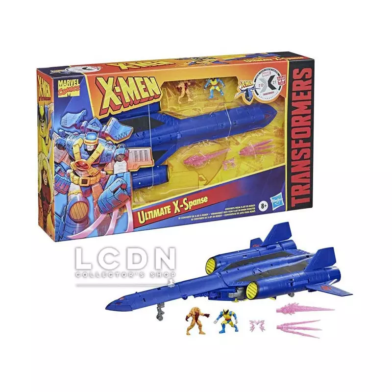Transformers x Marvel X-Men Animated Ultimate X-Spanse Action