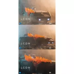 Aliens Burning M577 APC Armored Personnel Carrier Réplique PVC 1/18 40cm